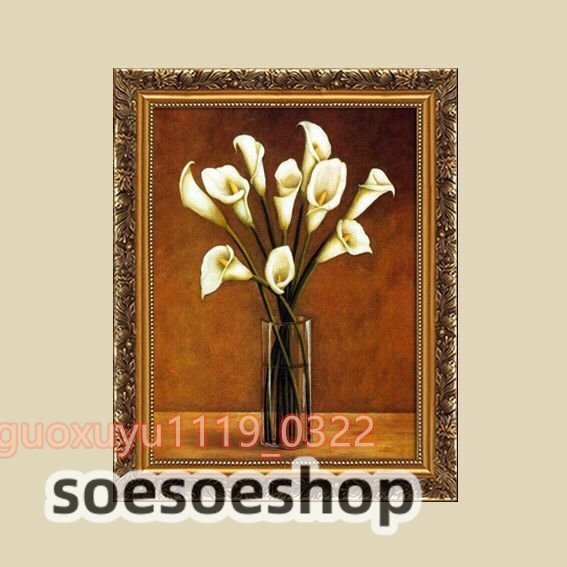 Very good condition ☆ Flowers Oil painting Painting A/B selectable, Painting, Oil painting, Still life