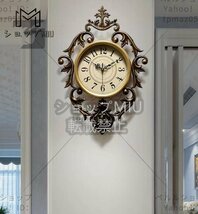 新入荷☆ ヨーロッパ式　応接間　壁掛け時計　静音　飾り物　壁掛け時計　創意　ファクション　簡約　復古　豪華 時計_画像1