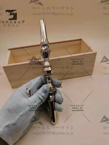 御請来型 独鈷杵 響銅製磨き仕上げ 23cm （ 密教法具 前具 寺院用仏具）