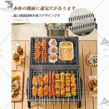 卓上 ドラム缶 BBQコンロ バーベキューコンロ バーベキューグリル BBQグリル キャンプ アウトドア キャンプ用品　小型 蓋付き_画像5