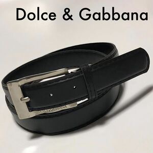 ◇◆1円◆◇ Dolce & Gabbana ドルチェ&ガッバーナ ベルト シルバー バックル 送料無料