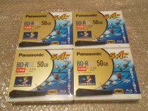 (新品未開封)(4個セット)(6枚×4個=24枚)(送料無料)(日本製) Panasonic BD-R DL 50GB パナソニック LM-BR50W6S １回録画用 MADE IN JAPAN_画像1