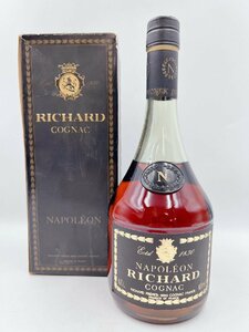 【未開栓】NAPOLEON RICHARD COGNAC ナポレオン リチャード コニャック ブランデー 700ml 40％ 古酒 【AD053】