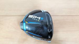 【TaylorMade】テーラーメイド◆SIM2 MAX-D◆9°◆1W◆ヘッドのみ◆ヘッドカバー付き