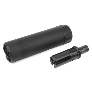 5KU SF SOCOM 46 MINI ダミー サプレッサー 12mm 正ネジ (For VFC gbb、 VFC AEG、KSC/KWA MP7)　ブラック