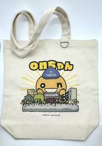 HTB北海道テレビ onちゃん トートバッグ 東京駅 POP UP SHOP 限定