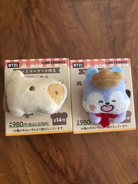 BT21 ぬいぐるみバッジ MANG