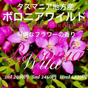 【フルーティーフローラル系】ボロニアアブソリュート3ml