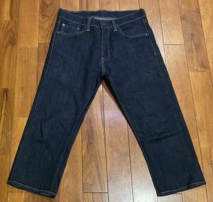 ■Levi's■リーバイスのストレッチクロップドデニム(ジーンズ)■505・W30