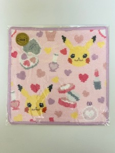 【新品】ラブラリーバイフェイラー ★ ポケモン ラブラリーコスメ ピカチュウ イーブイ ★ ハンカチ タオル フェイラー FEILER ピカチュウ