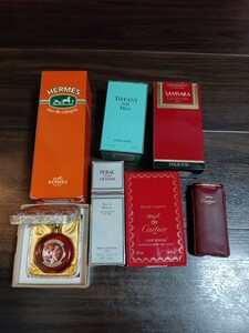 新品未使用 香水 まとめ HERMES エルメス TIFFANY ティファニー Cartier カルティエ 等 ハイブランド多数 