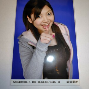 AKB48 成田梨紗 AKB48×B.L.T.2007 06 BLUE B 生写真 BLT