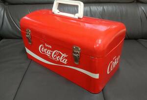 Coca-Cola　コカコーラ　缶　収納　小物入れ　昭和レトロ　ランチボックス