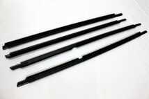 4点 トヨタ 新品 アルテッツァ ドア ベルト 水切り モール フロント リア リヤ ドア ゴム LEXUS IS300 TOYOTA ALTEZZA DOOR BELT MOULDING_画像2