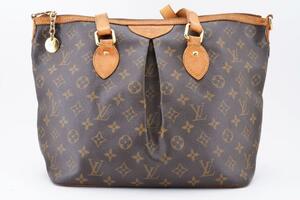 1円 ◎定価18万 美品 LOUIS VUITTON ルイヴィトン トートバッグ パレルモPM M40145 モノグラム ブラウン ユニセックス　ビジネス　23072604