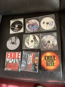 まとめ売り!!】EXILE ,BES bESTI, わからない名前 DVD CD グッズ 10枚セット　送料230