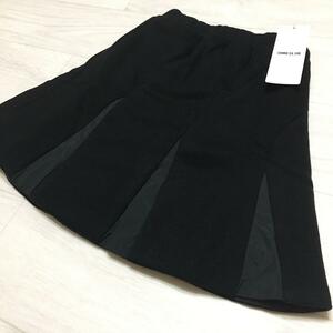 コムサイズム　キッズ110　フレアスカート　黒 　定価7900円 