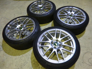 超軽量 1ピース鍛造 BBS RE5011 MINI アクア ロードスター 195/45R17