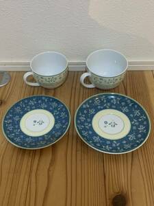 新品 WEDGWOOD ウェッジウッド ALPINE アルパイン 4点まとめて カップ&ソーサー