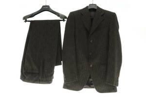 LCIQ5-12-1 DOLCE&GABBANA ドルチェ&ガッバーナ セットアップ スーツ RS22T M2AU ジャケット パンツ 上下 メンズ 46 アルパカ 中古