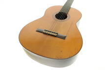 VMPD5-1113-33 YAMAHA ヤマハ クラシックギター GC-3 ギター 弦楽器 楽器 木目 ブラウン 全長約99cm ハードケース付き ジャンク_画像4