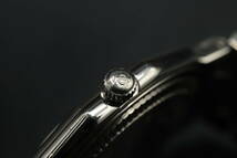 VMPD5-1114-1 BAUME&MERCIER ボーム&メルシエ 腕時計 MV040044 リビエラ ジュネーブ デイト クォーツ 約69g メンズ シルバー ジャンク_画像4