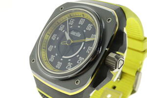 VMPD5-111-42 Gorilla ゴリラ 腕時計 FBY10.1 ファストバック スティンガー 自動巻き 約117g メンズ イエロー ギャラ 付属品付き ジャンク