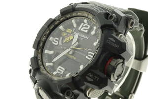 LVSP5-12-12 7T124-2 CASIO カシオ 腕時計 GWG-1000 G-SHOCK マッドマスター 電波ソーラー 約118g メンズ ブラック 動作品 中古