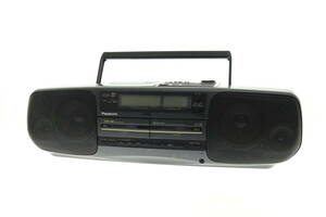VMPD5-1214-2 Panasonic パナソニック ラジカセ MODEL RX-DT9 PORTABLE STEREO CD SYSTEM ラジオ カセット 通電確認済み ジャンク