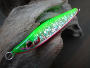 【未使用】 Lures Chemist ルアーズケミスト CRESCENT クレセント 30g バブルホロ チャートバックピンクベリー