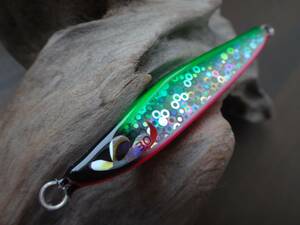 【未使用】 Lures Chemist ルアーズケミスト CRESCENT クレセント 30g バブルホロ グリーンバックピンクベリー