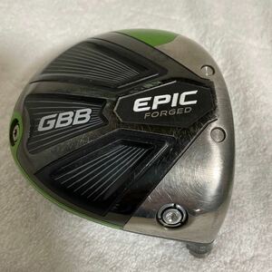 【H1W100】Callaway キャロウェイ GBB EPIC Forged ヘッドのみ ★凹みあり★