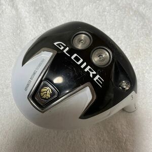 【H3W09】TaylorMade テーラーメイド GLOIRE フェアウェイウッド 3W ★中古ヘッド単品★ 