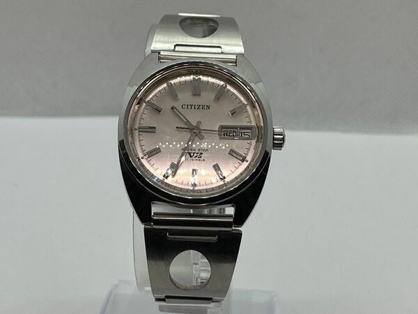 CITIZEN シチズン SEVEN STAR セブンスター V2 21石 デイデイト 4-720644 Y 自動巻き腕時計