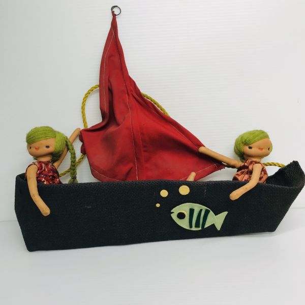 [लोक शिल्प] हस्तनिर्मित शिल्प गुड़िया जहाज आंतरिक सामान वस्तुएं आभूषण स्थानीय स्मृति चिन्ह शोवा रेट्रो अवधि की वस्तुएं प्राचीन विंटेज, खिलौने, खेल, गुड़िया, चरित्र गुड़िया, अन्य