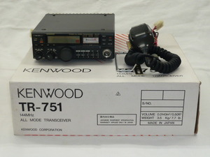 ケンウッド　TR-751　144MHz　オールモードトランシーバー