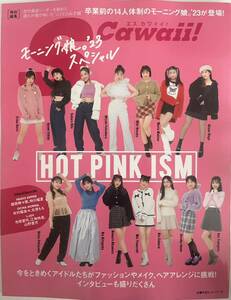 ◆S Cawaii!特別編集 HOT PINK ISM モーニング娘。'23スペシャル◆譜久村聖 生田衣梨奈 石田亜佑美 小田さくら 牧野真莉愛◆応募券付