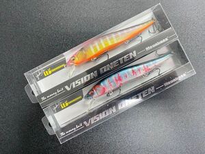 新品 限定カラー メガバス ビジョン ワンテン 2色セット検 megabass ビジョン110 ワンテンjr ワンテンマグナム x80 pop x deep x