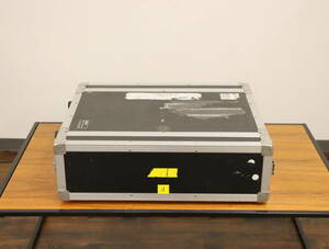 PULSE/パルス ラックケース 音響系 FRP/ツアーケース 幅約52cm×奥行約44cm ブラック/黒色 国内ケースメーカー 現状品 『W1368+』