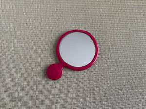  Mini hand-mirror .. pink 