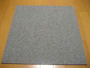 日本製タイルカーペット（１０枚）厚み約6.5mm（１３４４）在庫７４枚・１枚２００円～