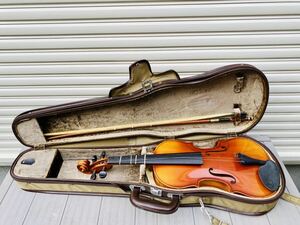 【1円スタート】SUZUKI VIOLIN No.300 4/4 Anno 1989 弓・ハードケース付 鈴木 バイオリン 弦楽器 現状品