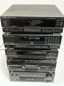 Aurex SJ-V570シリーズ オーディオ　570SB、570PC、570ST、570CD、570EQ、5点セット　通電確認済み