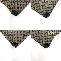 1031【A4可人気】GUCCI グッチ トートバッグ ハンドバッグ ビジネスバッグ レザー GG スプリーム キャンバス 手提げカバン 肩掛け ブラック_画像7