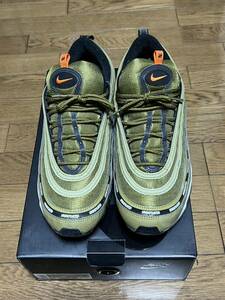 30cm US12 UNDEFEATED NIKE AIR MAX 97 アンディフィーテッド ナイキ エアマックス オリーブ