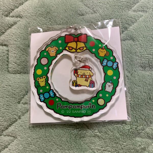 ポムポムプリン リース風アクリルチャーム 非売品