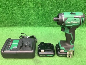 中古品 HiKOKI ハイコーキ 10.8V 4.0Ah コードレスドライバドリル DB12DD ※バッテリ2個+充電器付き