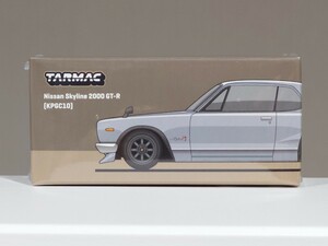 【新品未開封】Tarmac Works 1/64 NISSAN SKYLINE 2000 GT-R KPGC10 ハコスカ ターマックワークス GLOBAL64【シルバー】