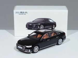 【日本未発売】JKM 1/64 Audi A8L 2021 アウディ A8 L【ブラック】