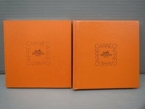 ♪LE CARRE HERMES エルメス カレ スカーフの巻き方 冊子 2冊セット♪経年保管品